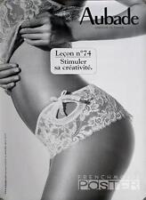 Aubade lingerie rare d'occasion  France