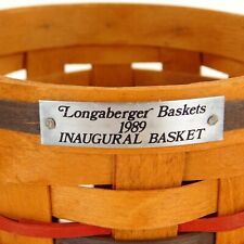 Longaberger inaugural basket for sale  Albany