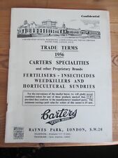 Carters tested seeds for sale  MABLETHORPE