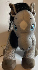 Build A Bear Horses And Hearts Appaloosa Horse Gray Black 18" BAB EUC 2016 for sale  Shipping to South Africa