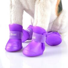 4 piezas Zapatos Antideslizantes Para Perro Mascota Zapatillas De Lluvia Impermeable segunda mano  Embacar hacia Argentina