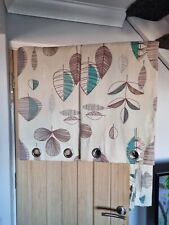 Eyelet Curtains Lined Flowers Leaves 66 x 72" Drop Lined Medium Weight K Living  for sale  Shipping to South Africa