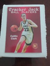 Galletas de tarjetas de novato Caitlin Clark Jack Iowa Hawkeyes Indiana Fever WNBA #1 elige segunda mano  Embacar hacia Argentina