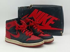 Zapatos Nike Air Jordan 1 Rookie #4281 1985 muy raros rojos/negros talla 8 con caja , usado segunda mano  Embacar hacia Argentina