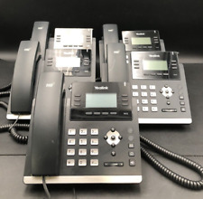 LOT OF 5 PHONES Yealink SIP-T41S IP Phone SIP-T41S Black, used for sale  Shipping to South Africa