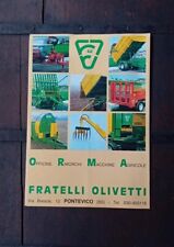 Olivetti rimorchi agricoli usato  Brescia