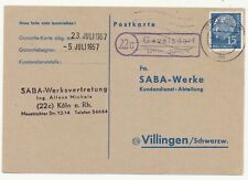 Bundesrepublik 1957 landpostst gebraucht kaufen  Marbach am Neckar