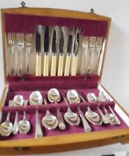 Vintage cutlery canteen for sale  ALFORD