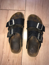 Birkenstock arizona schwarz gebraucht kaufen  Straubing