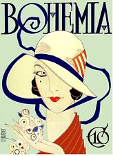 Used, Wall Quality Decoration Poster.Home room art.Polymita Deco Lady.6580 for sale  Shipping to South Africa