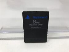 Cartão de memória Sony Playstation 2 PS2 original 8mb MegaBytes preto original do fabricante comprar usado  Enviando para Brazil