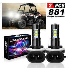 Usado, Novas lâmpadas de faróis de LED para ATV Polaris Ranger XP 500 700 800 900 1000 2007-2018 comprar usado  Enviando para Brazil