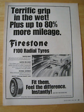 Firestone f100 radial for sale  BRISTOL