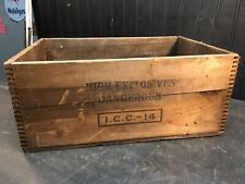 Vintage wood crate for sale  Mount Holly Springs