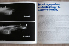 Brochure automobile 1968 d'occasion  Libourne