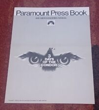 1975 película 3 días del cóndor Paramount libro de prensa manual de comercialización de colección  segunda mano  Embacar hacia Mexico