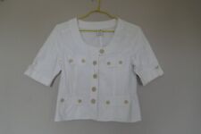 Veste blanche 36 d'occasion  Ouzouer-sur-Loire