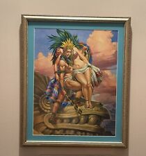 Vintage aztec art for sale  Lafayette