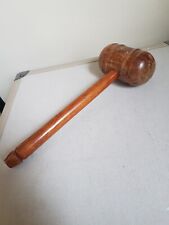 Vintage wooden gavel for sale  NEWCASTLE