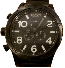 Relógio NIXON: THE 51-30 relógio de pulso masculino quartzo preto funcionando usado comprar usado  Enviando para Brazil