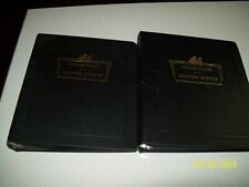Used, 2 Excellent WHITE ACE Style 100 United States Stamp Album Binders Only for sale  Shipping to South Africa