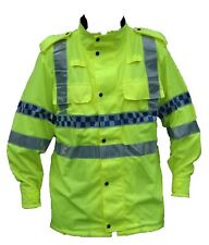Yellow Hi Vis Lightweight Reflective Over Jacket Horse Riding Motorbike LW01A for sale  Shipping to South Africa