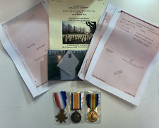 Ww1 medals trio for sale  KETTERING