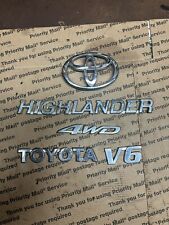 2004 toyota highlander v6 4wd for sale  Mansfield