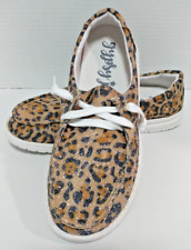 Usado, Cheeta/leopardo jazz cigano? Sapatos Sparkly Deck tamanho 8 comprar usado  Enviando para Brazil