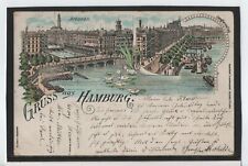 Hamburg lithographie 1897 gebraucht kaufen  Gotha