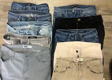 (Lote de 10) Jeans Masculino e Feminino - TAMANHOS/MARCAS/CORES SORTIDOS comprar usado  Enviando para Brazil