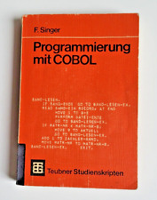 Programmieren cobol singer gebraucht kaufen  Darmstadt
