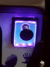 PURPLE Lighted Shooter Rod Plate Cover for SCARED STIFF  pinball machine LED mod for sale  Kingsland