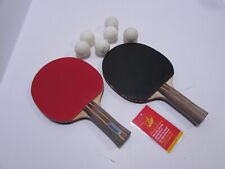 NB Enebe Select Team Table Tennis Paddles & Boomerang Balls                   B5, used for sale  Shipping to South Africa