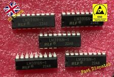 Used, 5pcs Deal LM3916 Dot Bar Display Driver HLF Original IC Chips Sale Uk Stock for sale  Shipping to South Africa