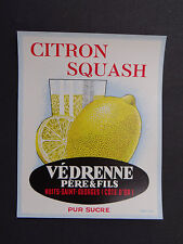 Ancienne étiquette citron d'occasion  Nantes-
