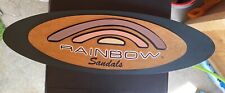 Rainbow sandals display for sale  Whiteville