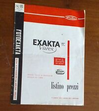 Exakta varex listino usato  Imperia