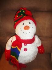 Snowman chenille stuffed for sale  Seminole
