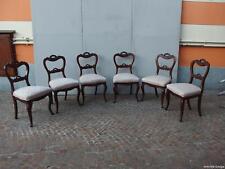 Sei sedie restaurate usato  Borgo San Dalmazzo