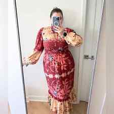 Vestido maxi Anthropologie Othilia Carmela floral manga longa balão tamanho grande comprar usado  Enviando para Brazil