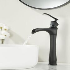 Maynosi Waterfall Bathroom Basin Mixer Tap, High Rise Mixer Taps (Matte Black) for sale  Shipping to South Africa