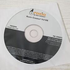 CD-O21 de instalación Roxio Creator 9.0 DE, usado segunda mano  Embacar hacia Mexico