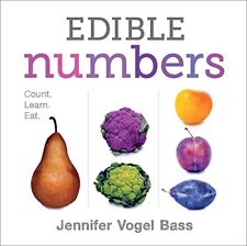 Usado, Números comestíveis: contar, aprender, comer - baixo, Jennifer Vogel - livro de tabuleiro - Bom comprar usado  Enviando para Brazil