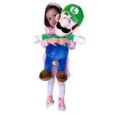 Używany, Super Mario Luigi ( 60cm ) Peluche Grande, Originale Nintendo Bambini Ragazzi na sprzedaż  Wysyłka do Poland
