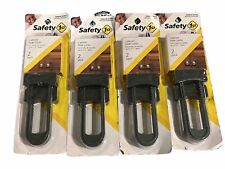 4x DOUBLE PACKS Safety 1st Child Safety Double Door Cabinet Locks Charcoal Blk for sale  Shipping to South Africa