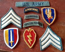 Lot army patches for sale  Petersburg