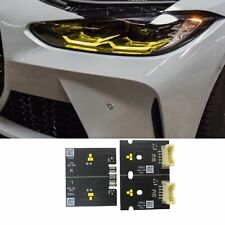 Conjunto de placa LED DRL estilo CSL olho de anjo amarelo para BMW 4 Series G80 G82 G22 M3 M4 comprar usado  Enviando para Brazil