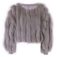 Real Fur Sweater Women Loose Knitted Jumpers Pullover Winter Autumn Jacket Tops, used for sale  Shipping to South Africa