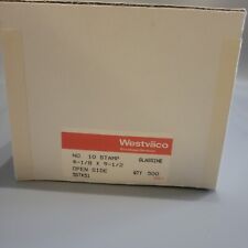 Westvaco # 10 envelopes de vidro 4 1/8" x 9 1/2" caixa de 500 revendedor comprar usado  Enviando para Brazil